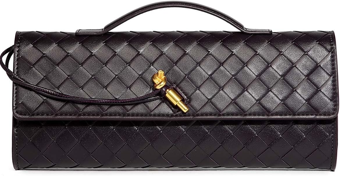 Trendy Woven Evening Clutch Purses for Women - Stylish Handbags