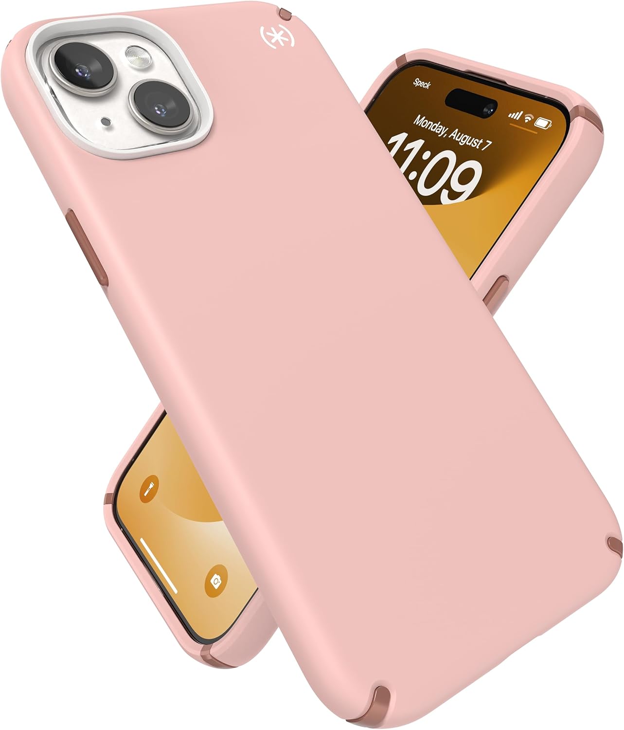 Speck Presidio2 Pro Pink/Copper MagSafe Case for iPhone 15 Plus