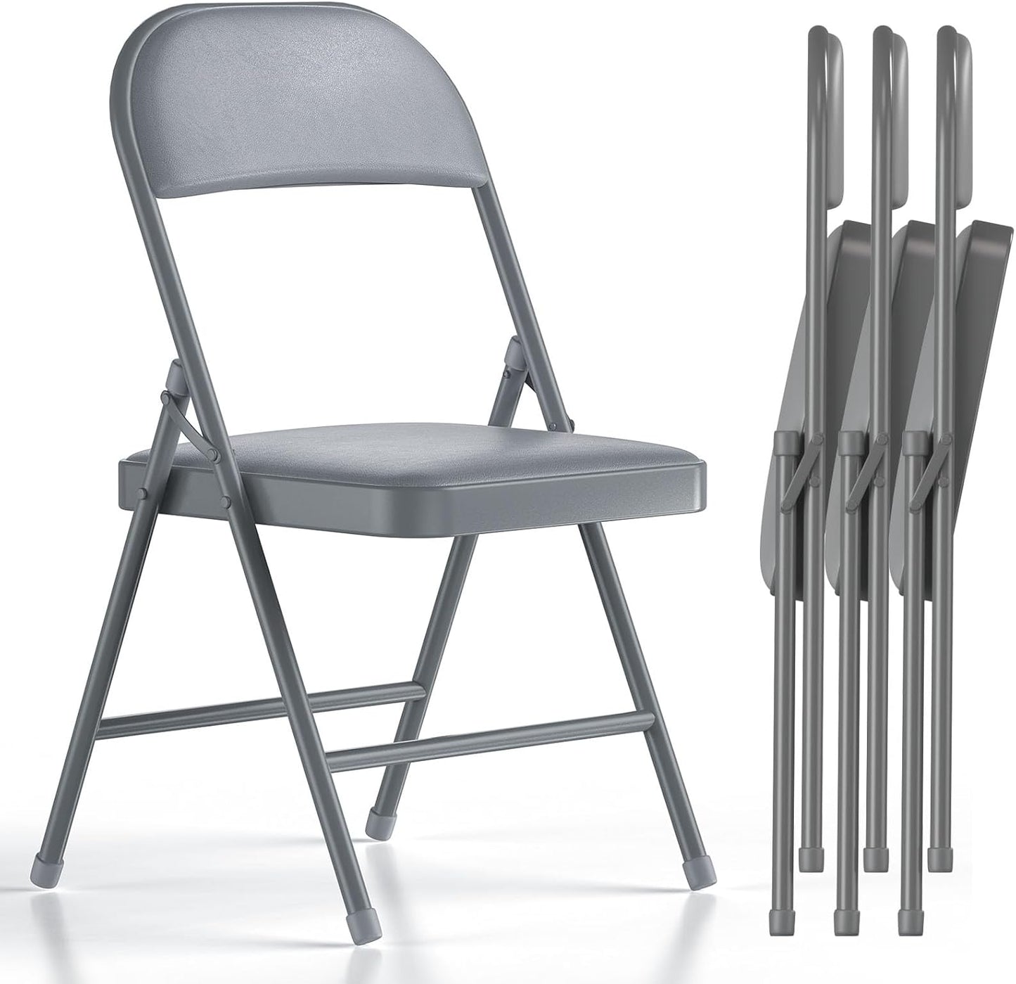Comfort & Durability: Nazhura 4 Pack Folding Chairs