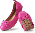 DREAM PAIRS Women's Foldable Ballet Flats - Comfortable Packable