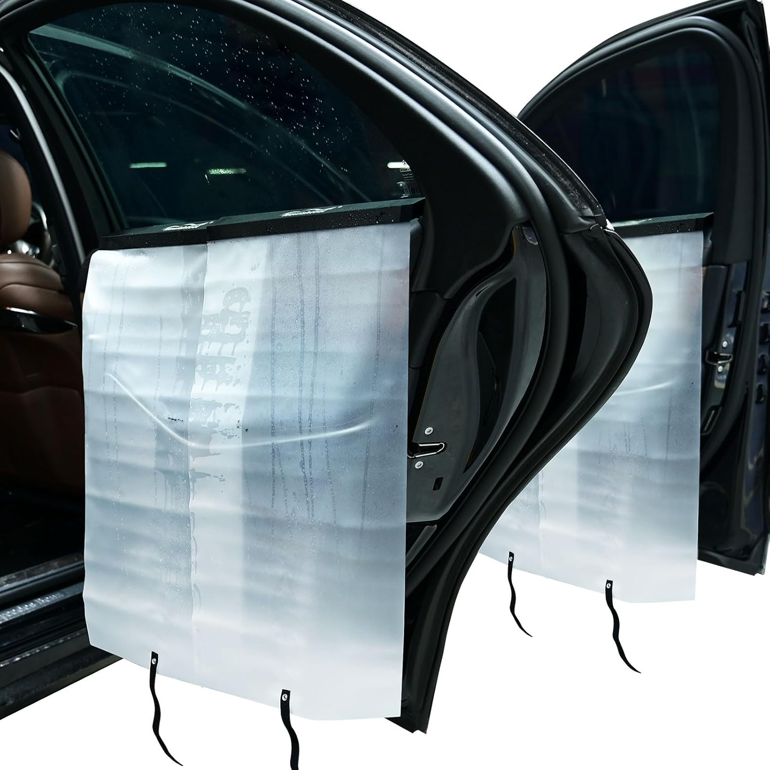 NEWISHTOOL Window Tint Tool - 4 Packs Car Door Panel Covers