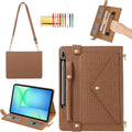 Elegant Crossbody Folio Case for Samsung Galaxy Tab S10 FE+ 13.1ftin