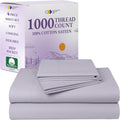 California Design Den King Size Sheets Set - Luxury 1000 TC Sateen