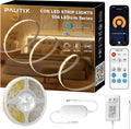 PAUTIX COB LED Strip Light Warm White 2700K 32.8ft - Even, Dimmable