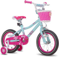 JOYSTAR Paris Girls Bike for Ages 3-8 with Training Wheels