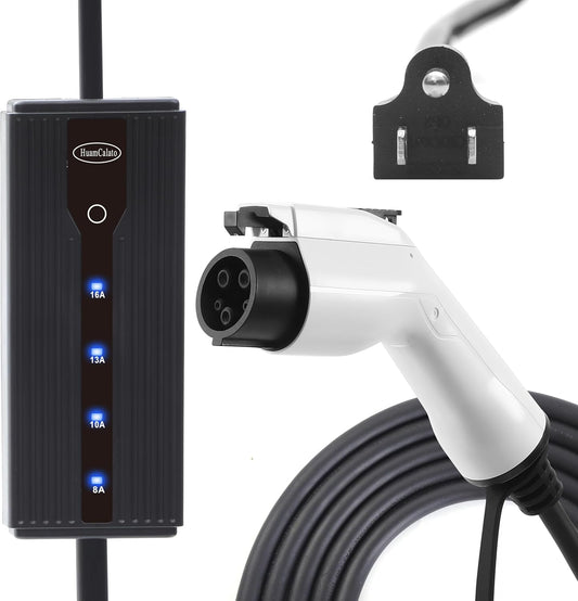 Portable 3.5KW EV Charger - Fast Home Charging