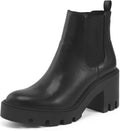 Women's Chelsea Boots Platform High Heel Ankle Booties - Chunky
