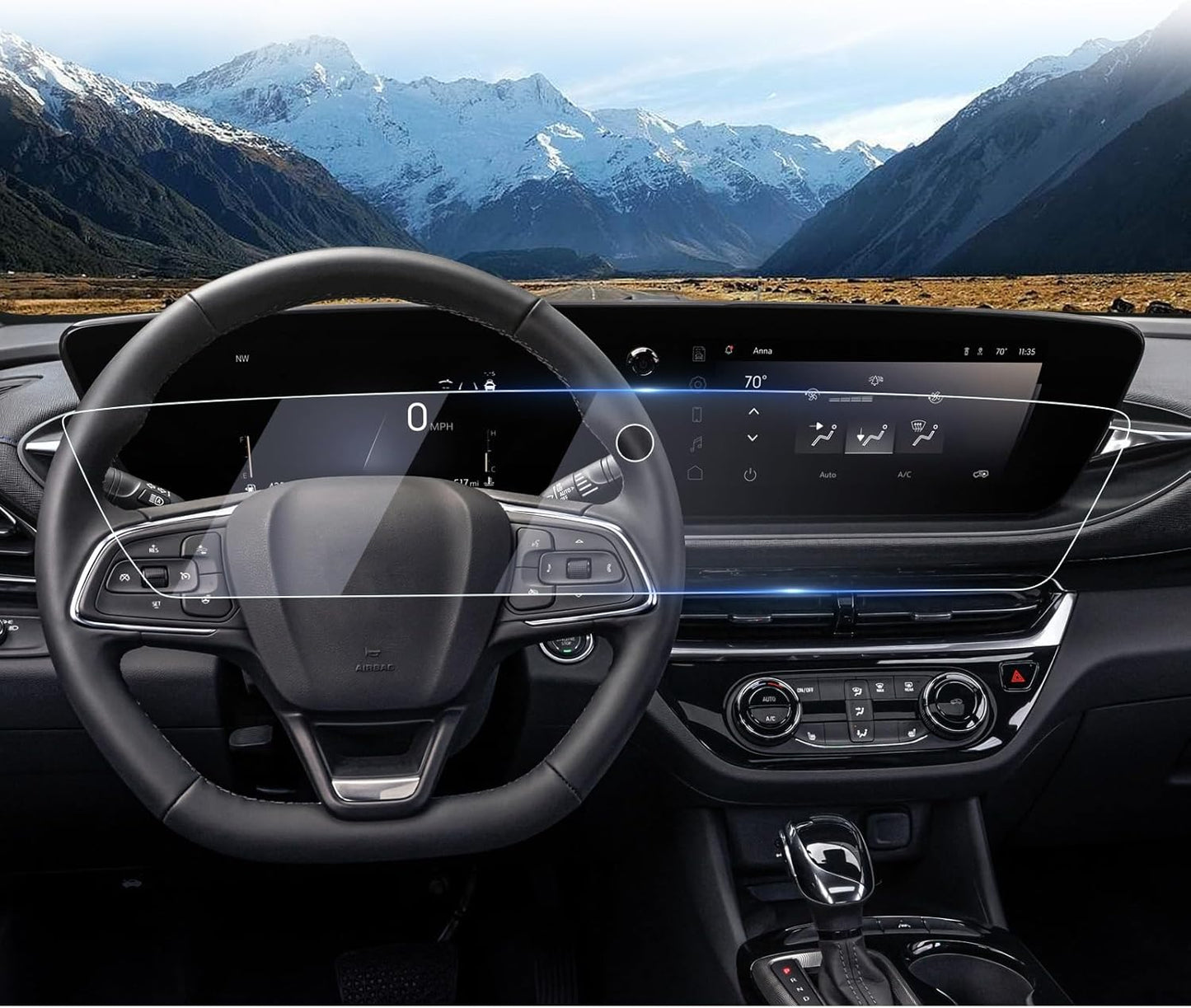 2025 2026 Buick Envista Screen Protector for Navigation & Cluster