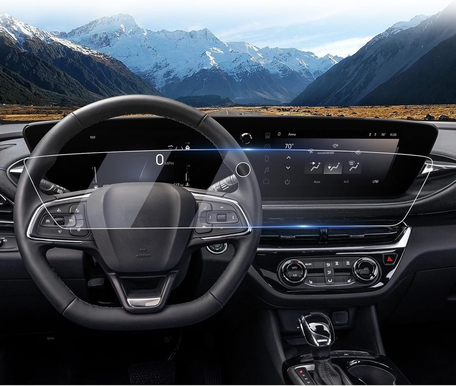 2025 2026 Buick Envista Screen Protector for Navigation & Cluster