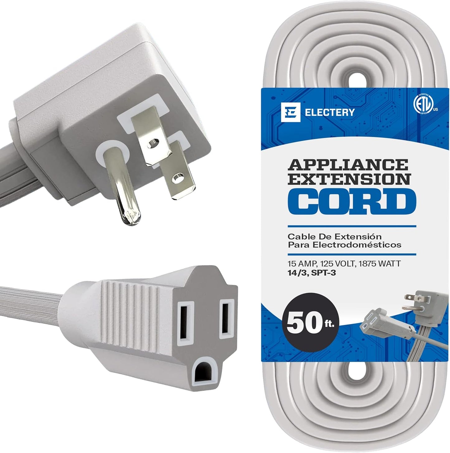 Heavy Duty Appliance Extension Cord for Indoor Air Conditioners
