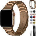 Fullmosa Metal Band for Apple Watch 41mm 40mm 38mm - Adjustable Luxury