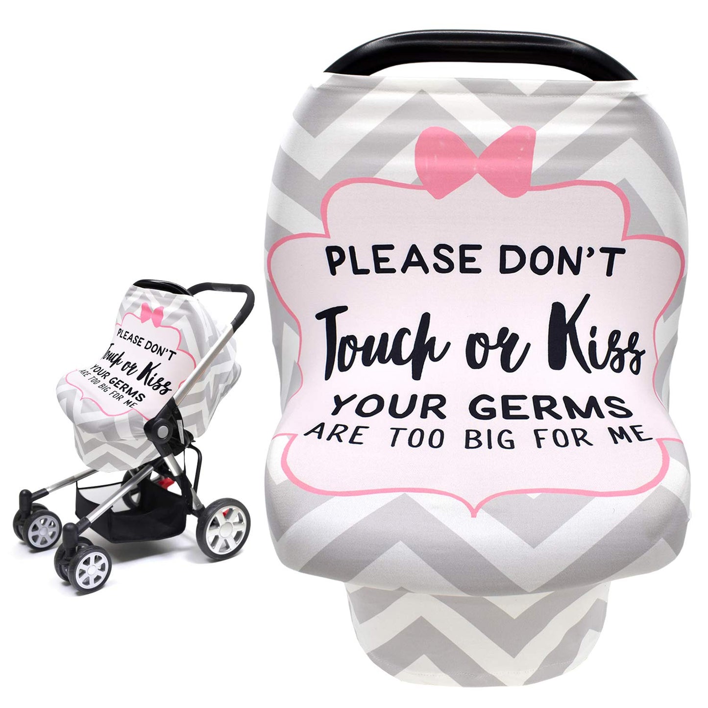 Metplus Baby Car Seat Cover: No Touch Protection