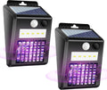Solar Mosquito Zapper & Outdoor Light 2 Pack - Motion Sensor Mosquito