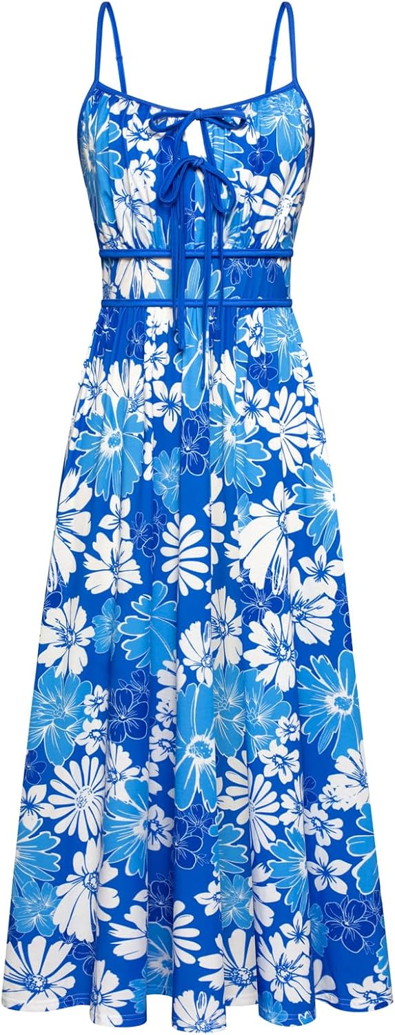 Floral Boho Maxi Dress for Women - Chic Summer Style