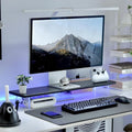 Bamboo Monitor Stand Riser with RGB Lights for Desk Setup
