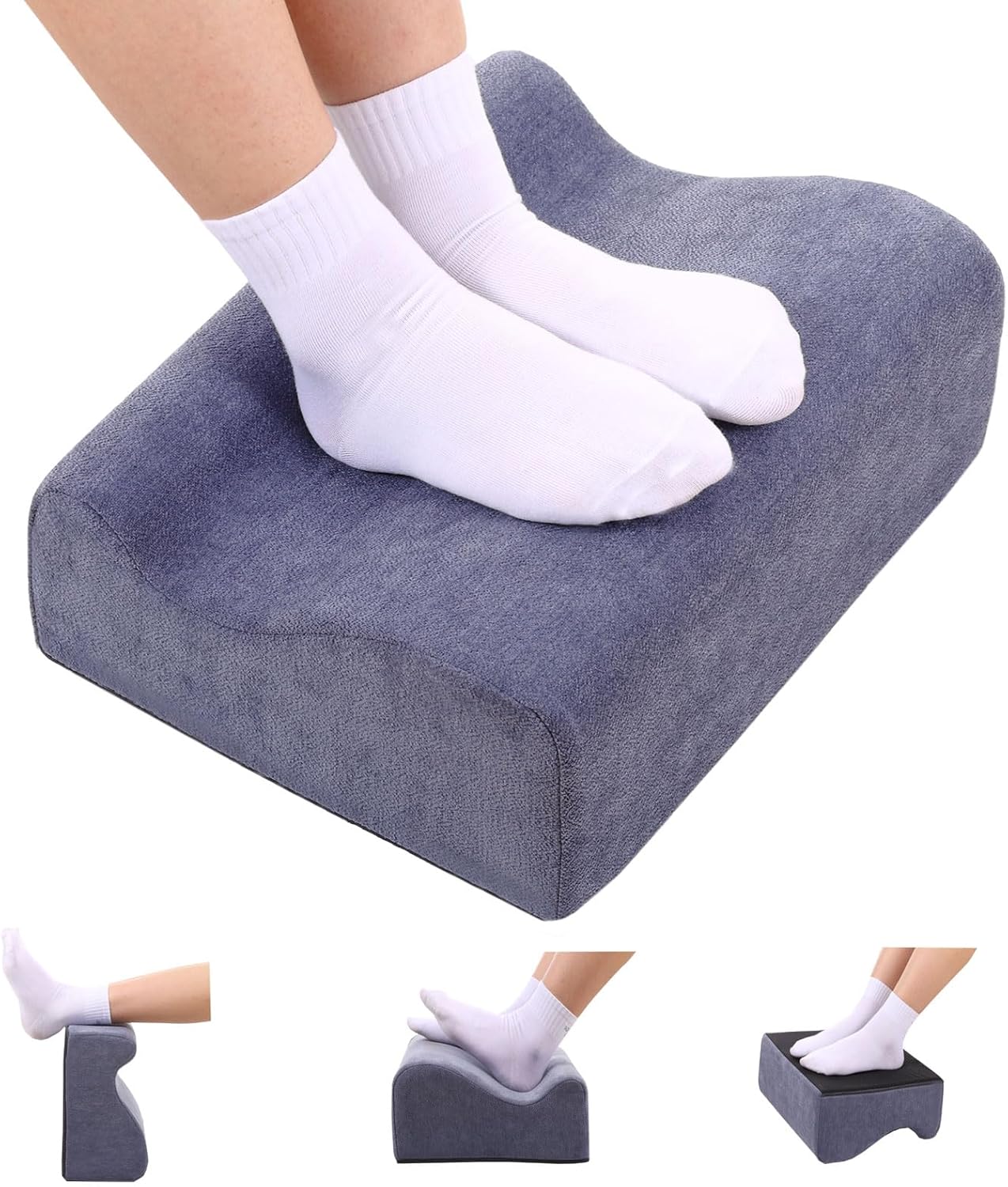 Foot Rest for Under Desk at Work - Ergonomic Support Pillow