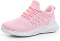 Womens Slip On Memory Foam Walking Sneakers - Lightweight Knit Fit