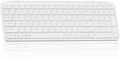 Ultra-Slim 96% Bluetooth Keyboard Ivory White - B2 Pro