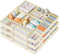 Drawer Organizer Clothes 20 Pack - Foldable Dresser Dividers