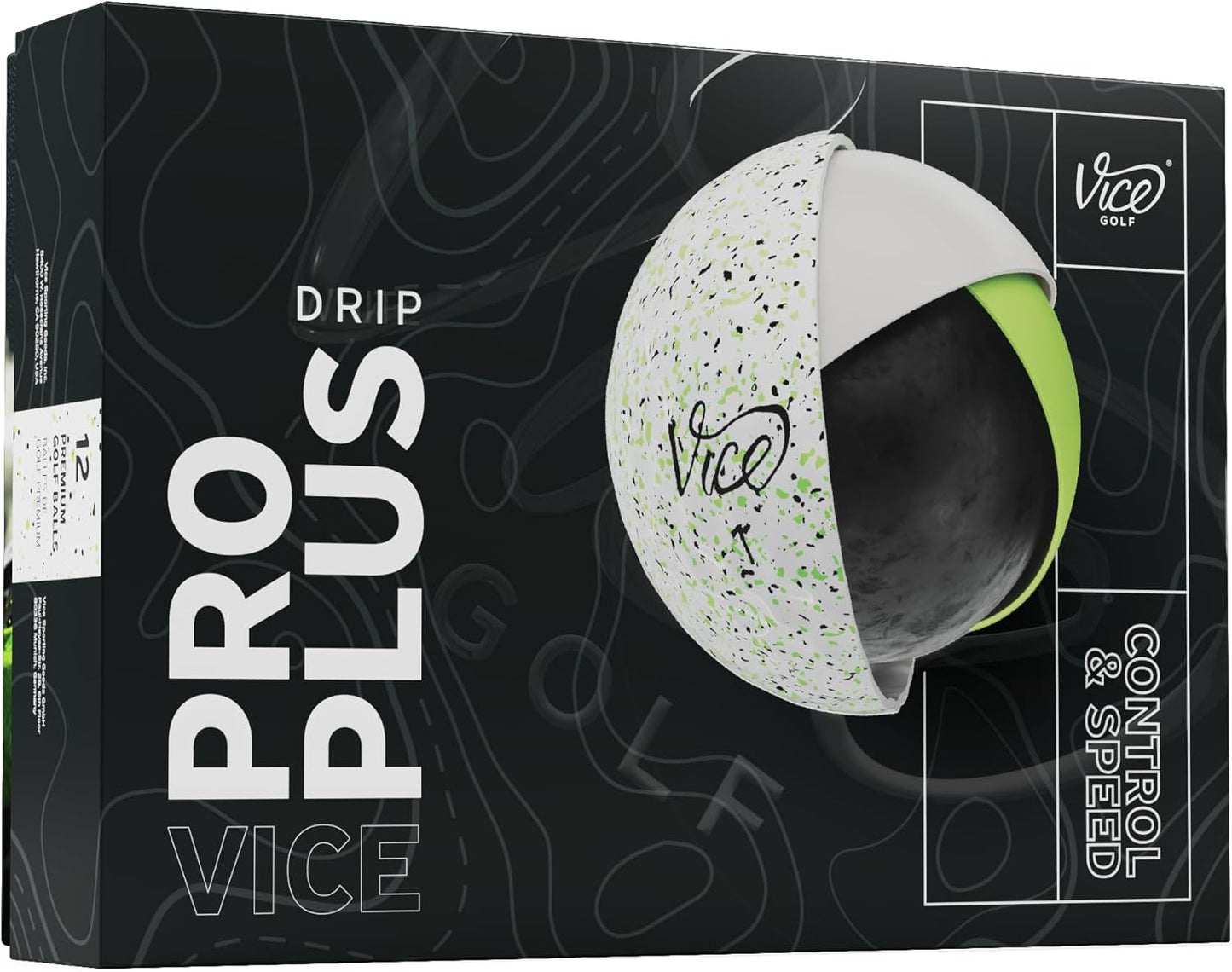 Vice Pro Plus Golf Balls for High Swing Speed Players