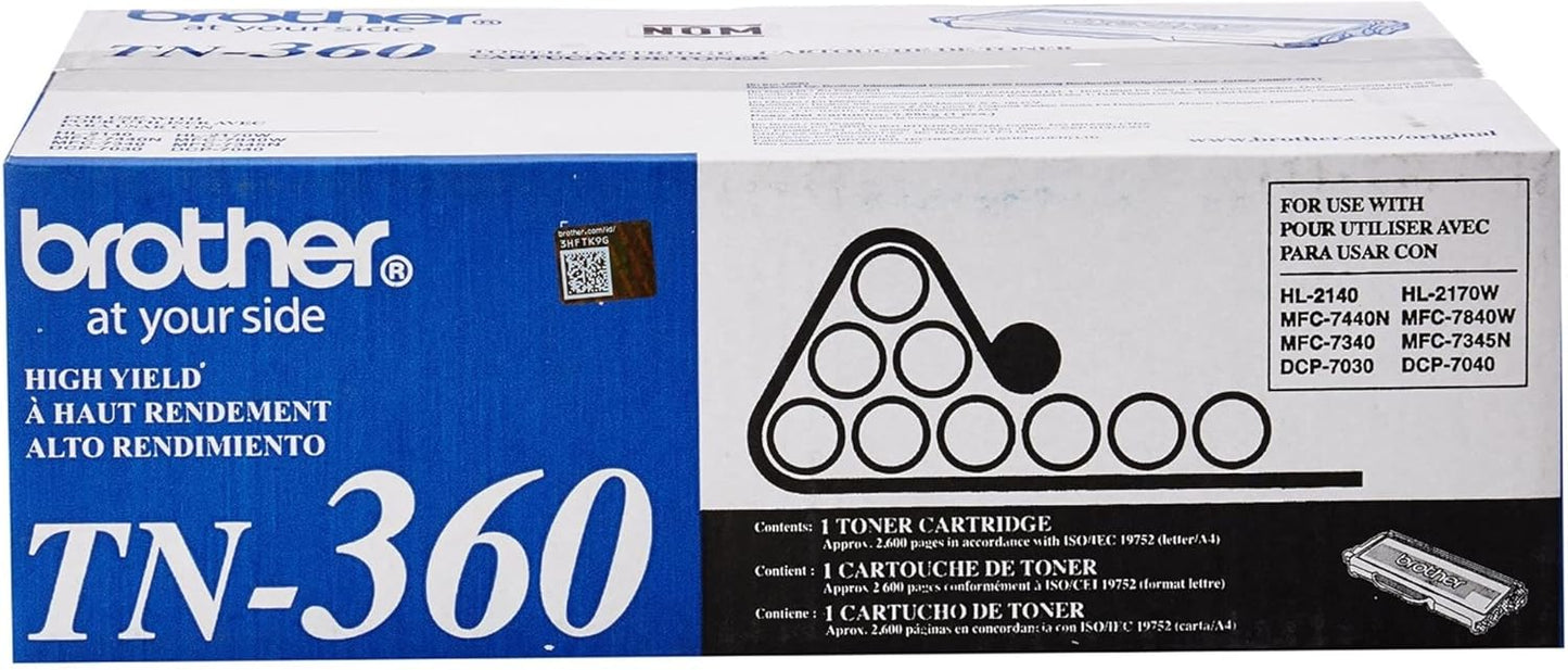 Brother Genuine High Yield Toner Cartridge TN360 Review