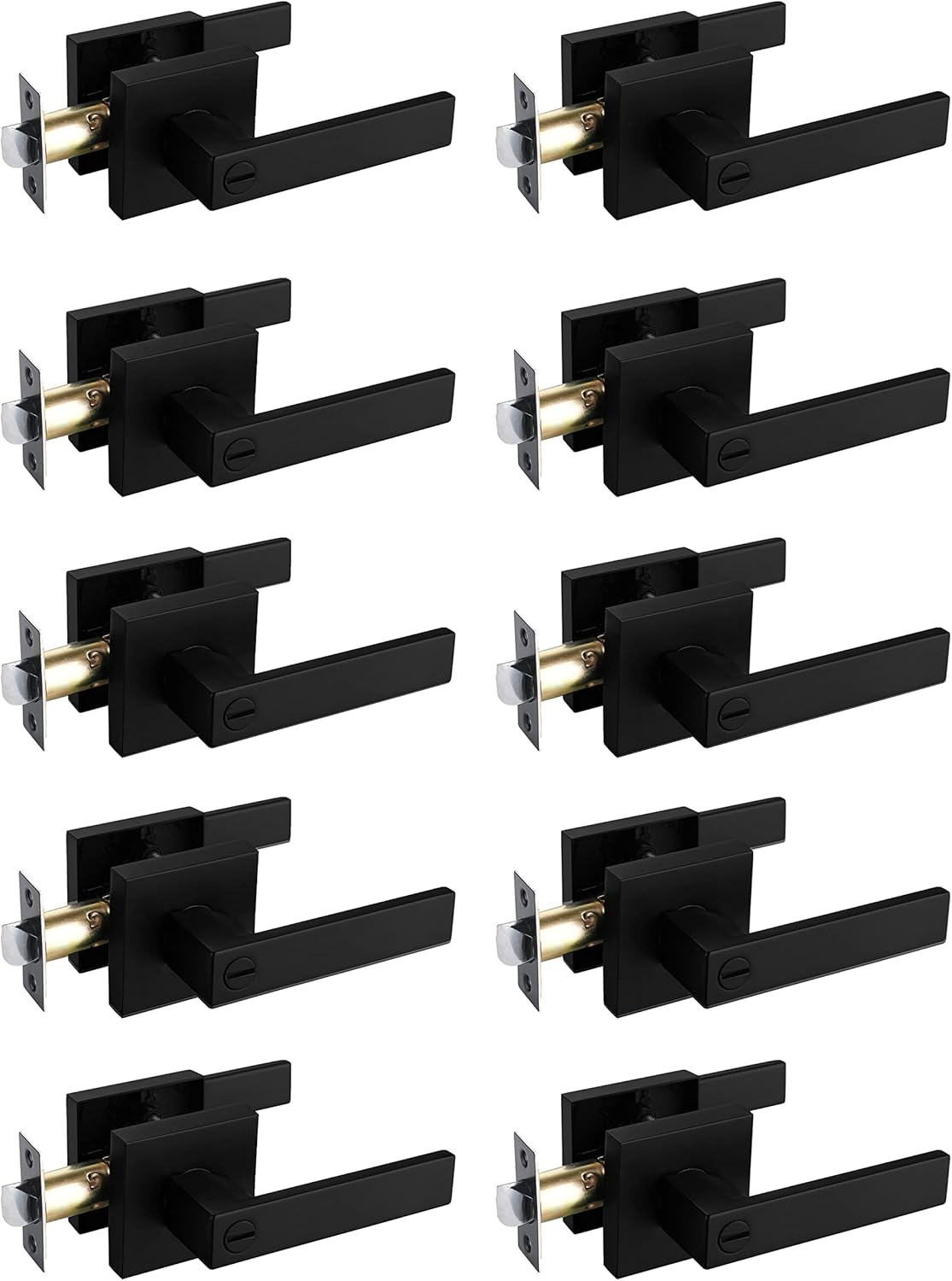 NEWBANG Solid Door Lever Handle with Matte Black Finish Review