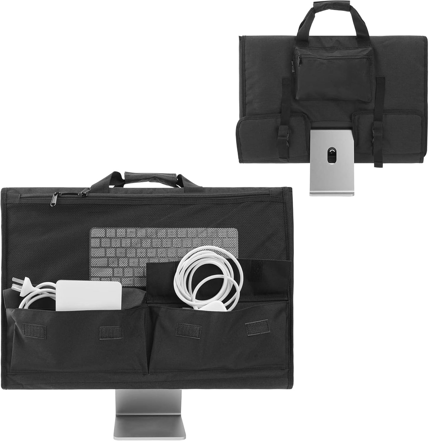 KISLANE Adjustable Travel Carrying Case for 24ft'~27ft' Monitors