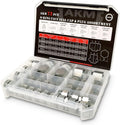 AKM JIC 37 Flare Cap and Plug Kit 72 Pcs - Durable Sealing Caps