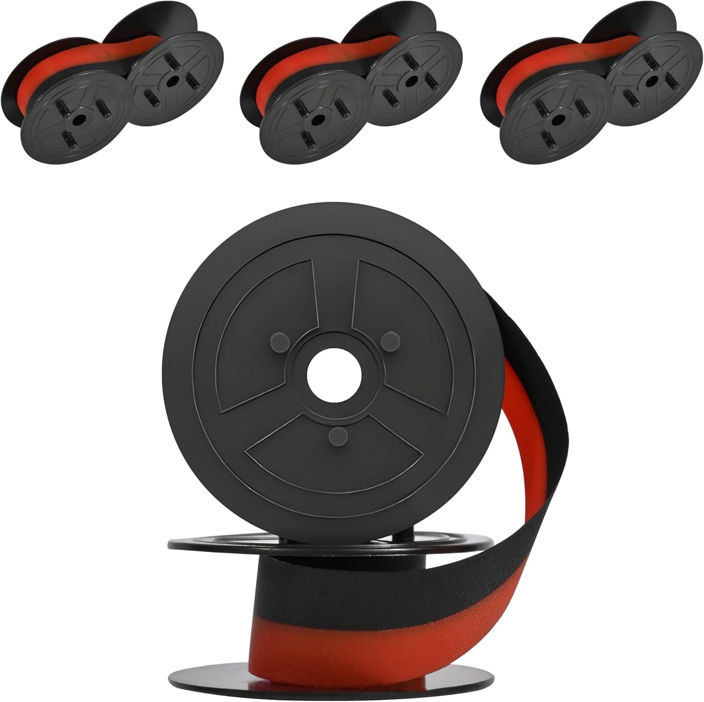 Universal Red/Black Calculator Ribbon 4-Pack