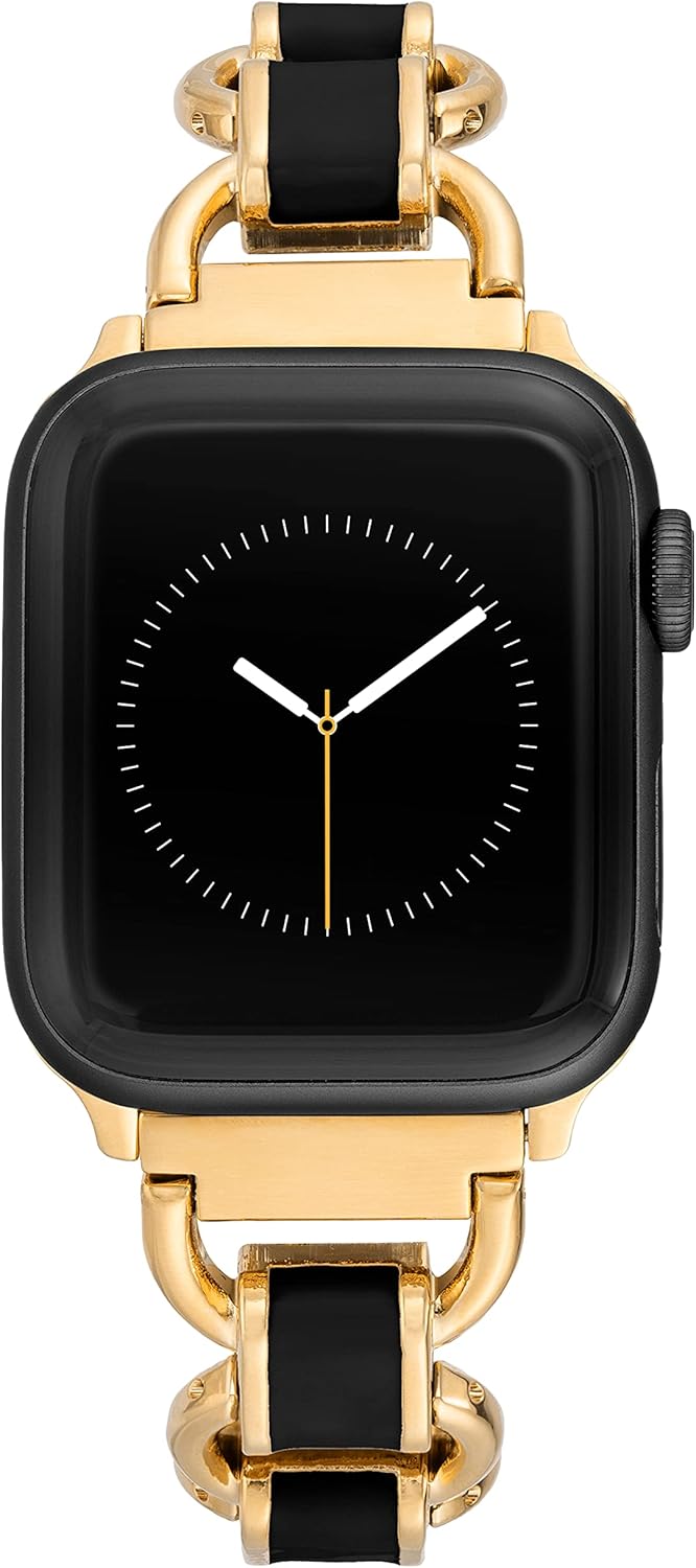 Stylish Anne Klein Fashion Chain Bracelet for Apple Watch Bands