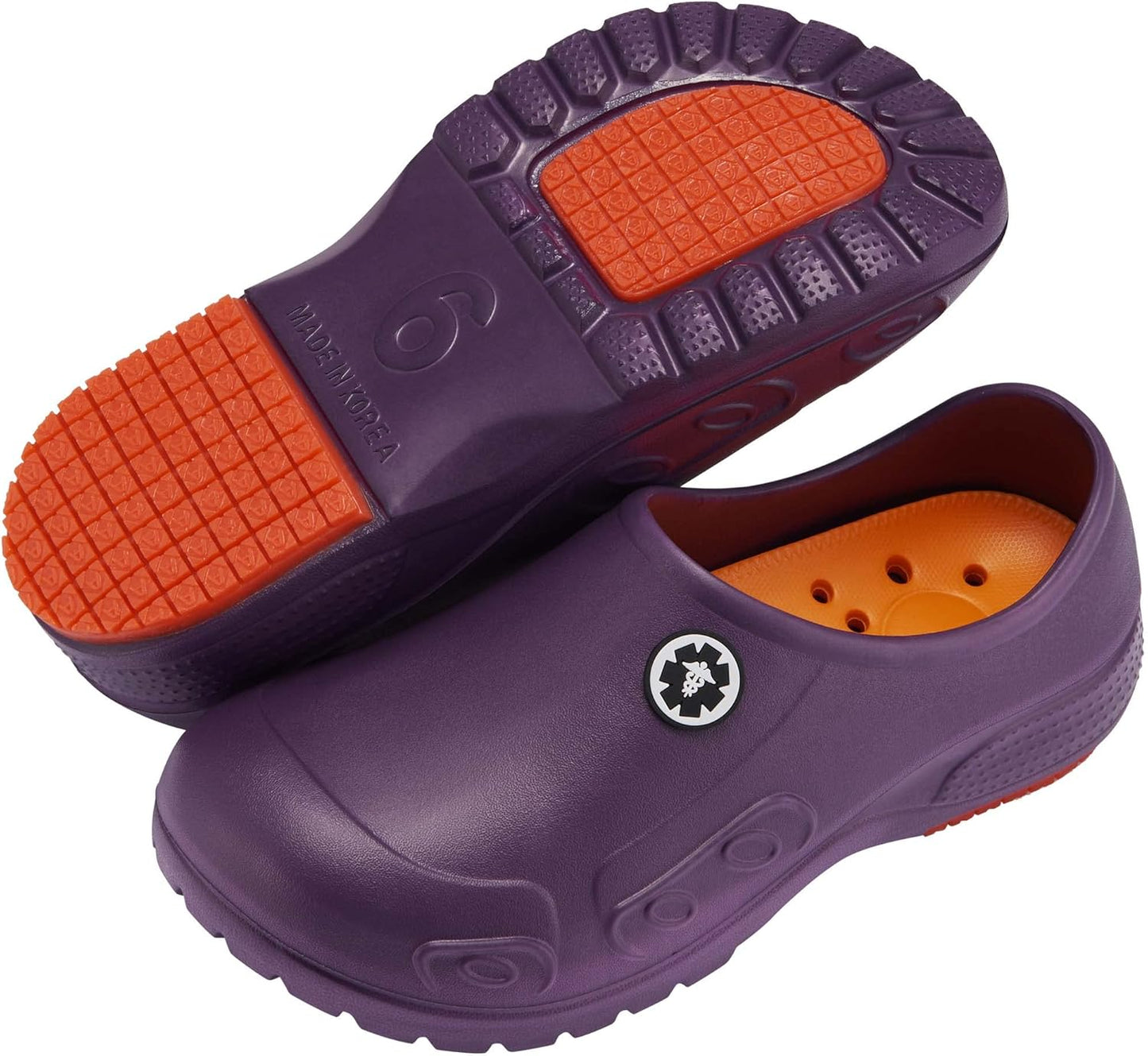 YUNGPRIME Slip-Resistant Work Shoes for Men and Women