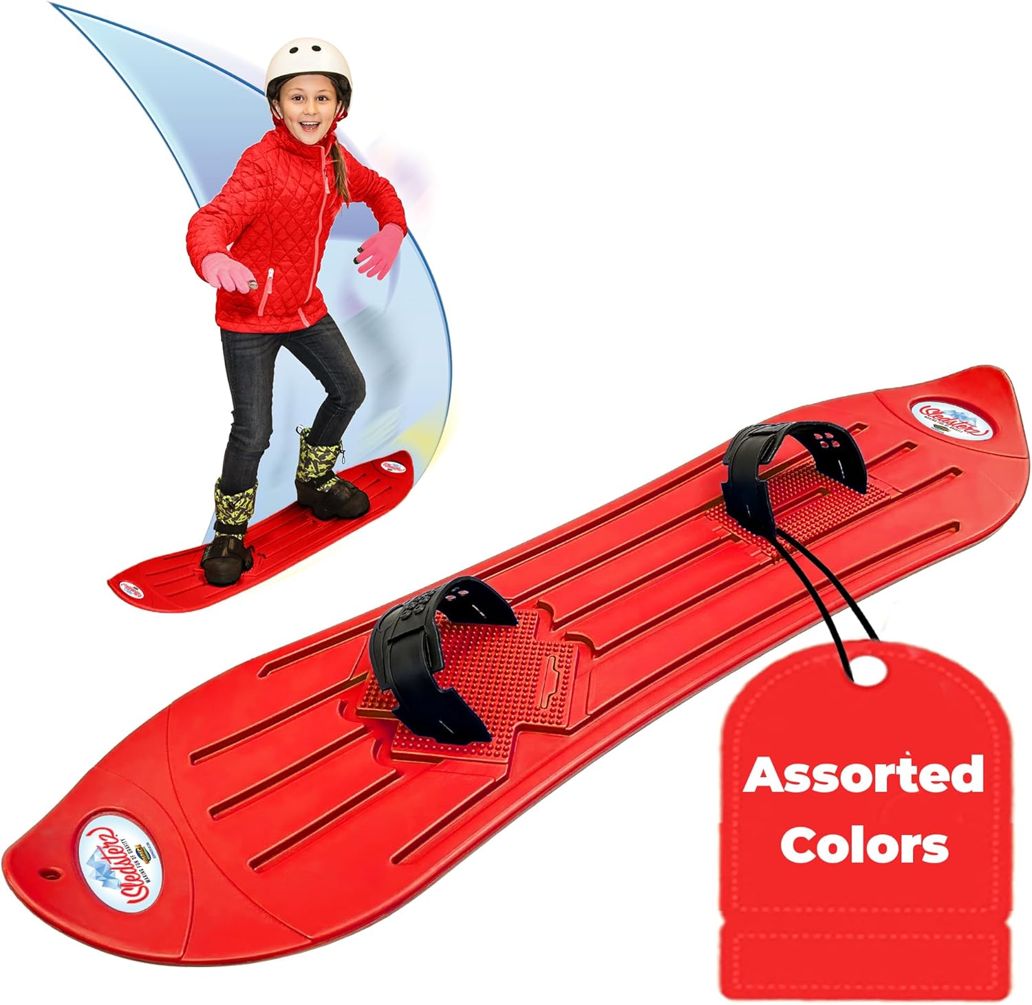 Kids' Beginner Snowboard - Assorted Colors - Geospace