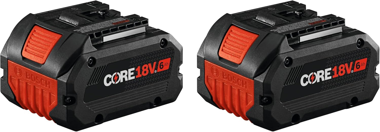 BOSCH GBA18V60-2PK 18V CORE18V Lithium-Ion Battery 2-Pack
