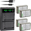 Kastar BLS-5 / PS-BLS5 / BLS-50 Battery + Dual USB Charger - Compact