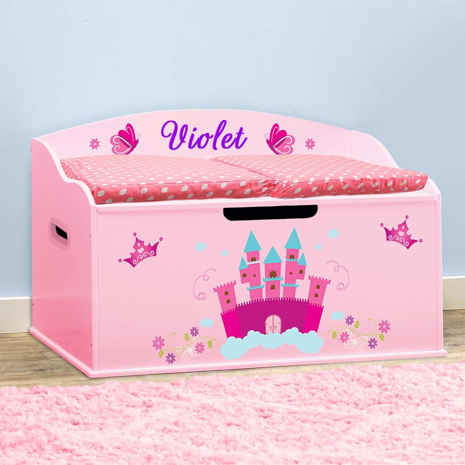 DIBSIES Personalized Creative Wonders Toy Box for Princesses