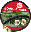 Soaker Hose 100 FT Garden Hose 5/8 in - Water-Saving Irrigation
