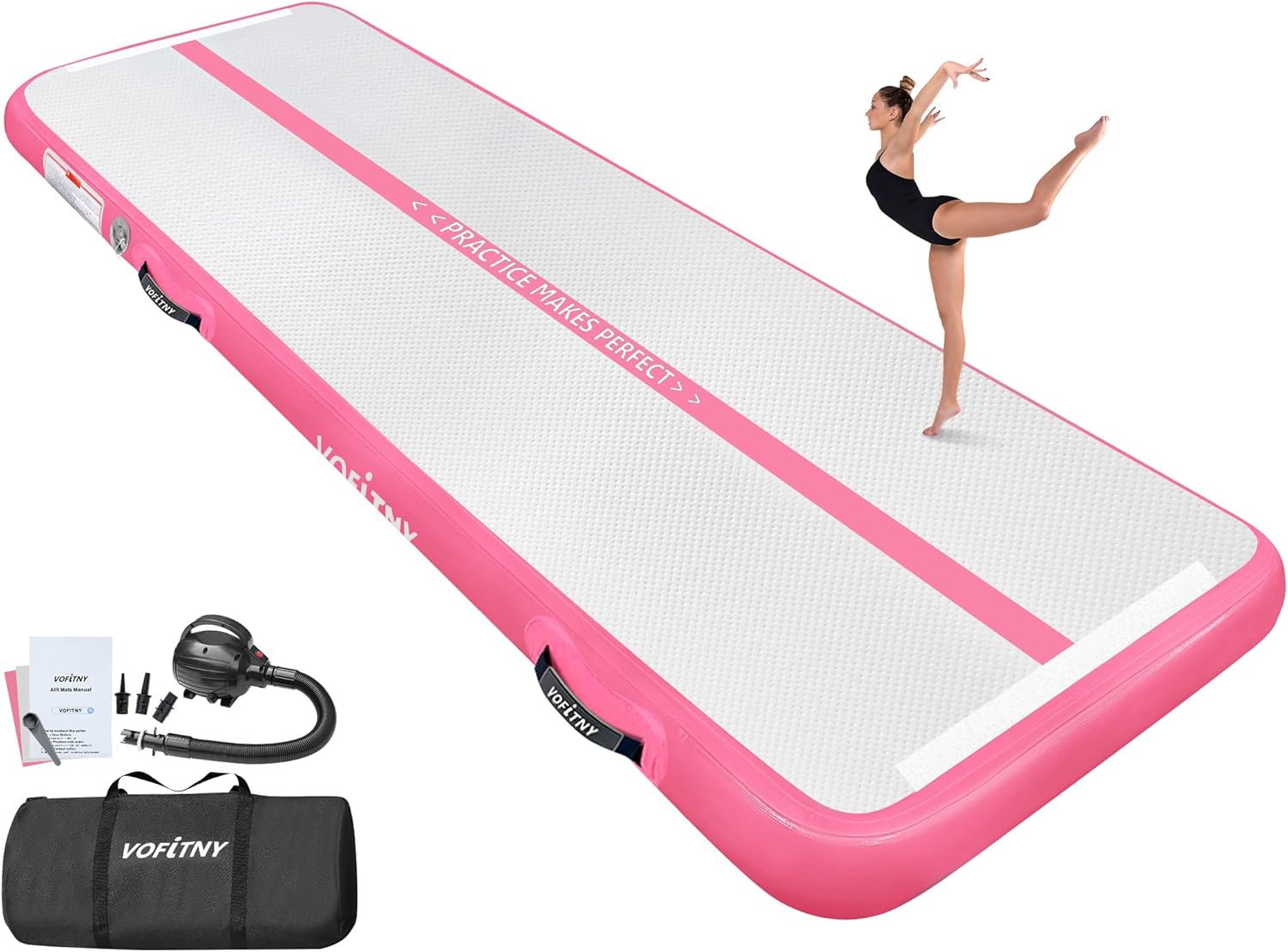 VOFiTNY Inflatable Gymnastics Mat for Safe Training
