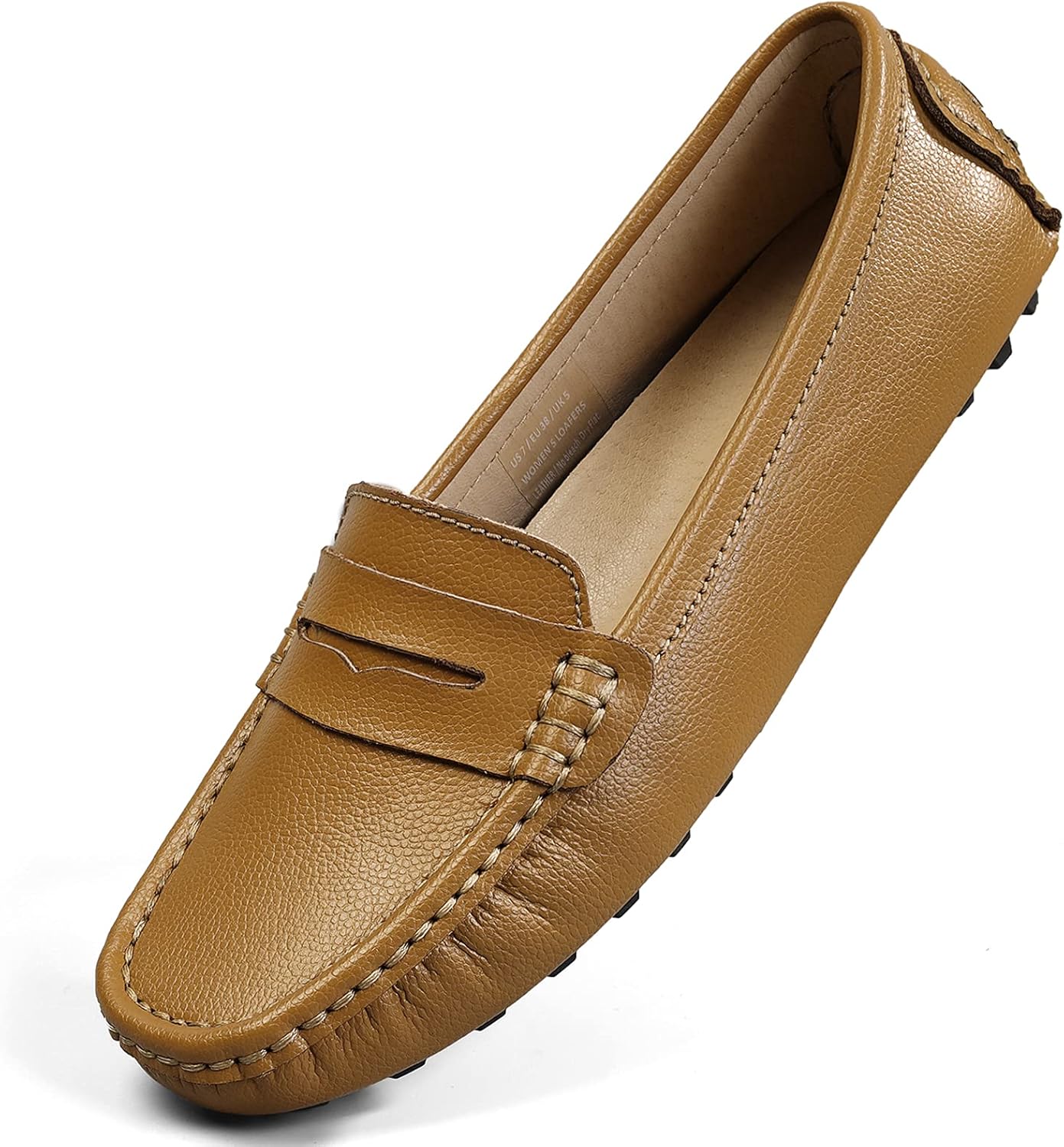 Classic Comfort Leather Penny Loafers for Everyday Use and Style