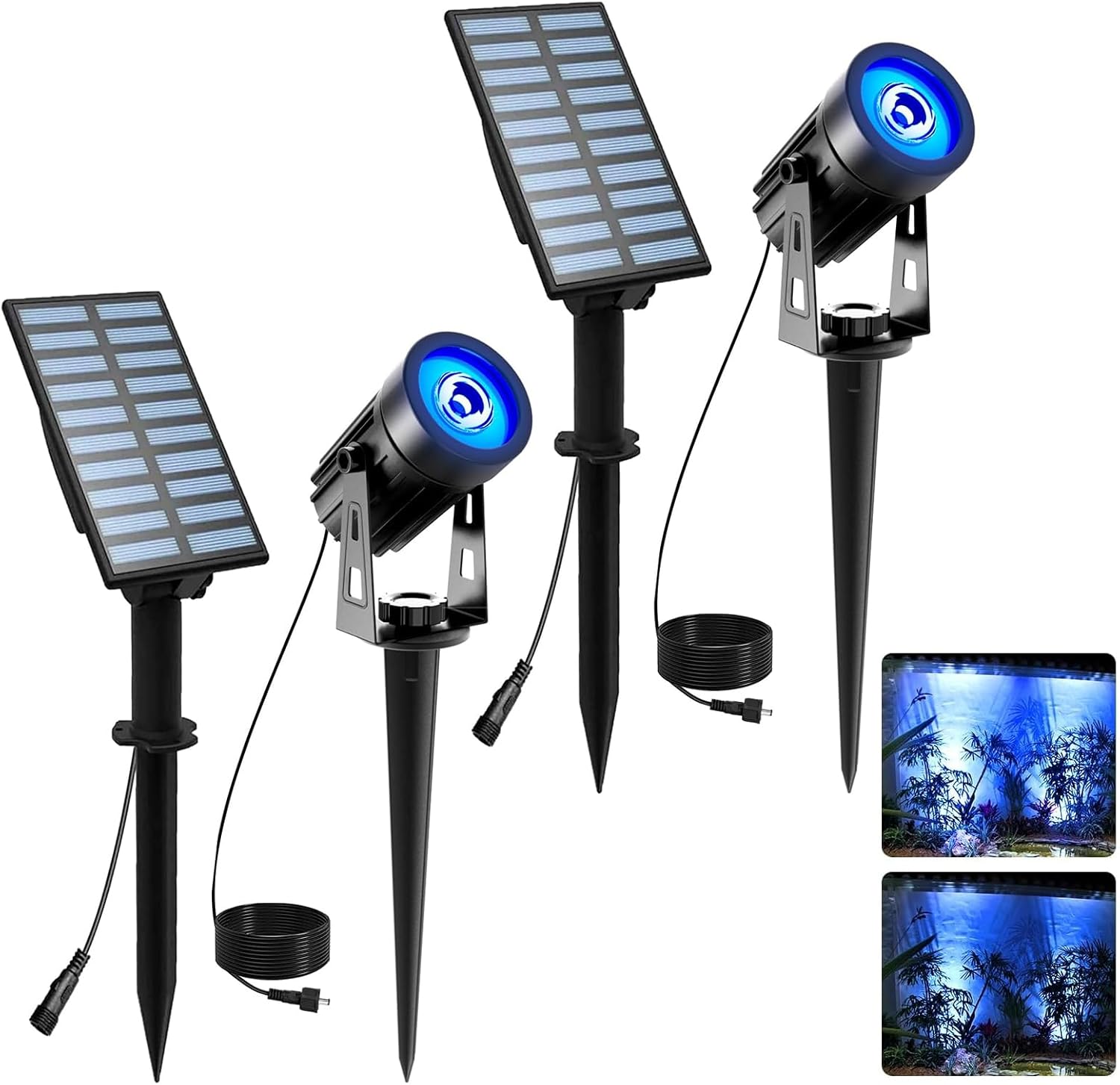 T-SUNUS Halloween Solar Landscape Spotlights for Outdoor Use