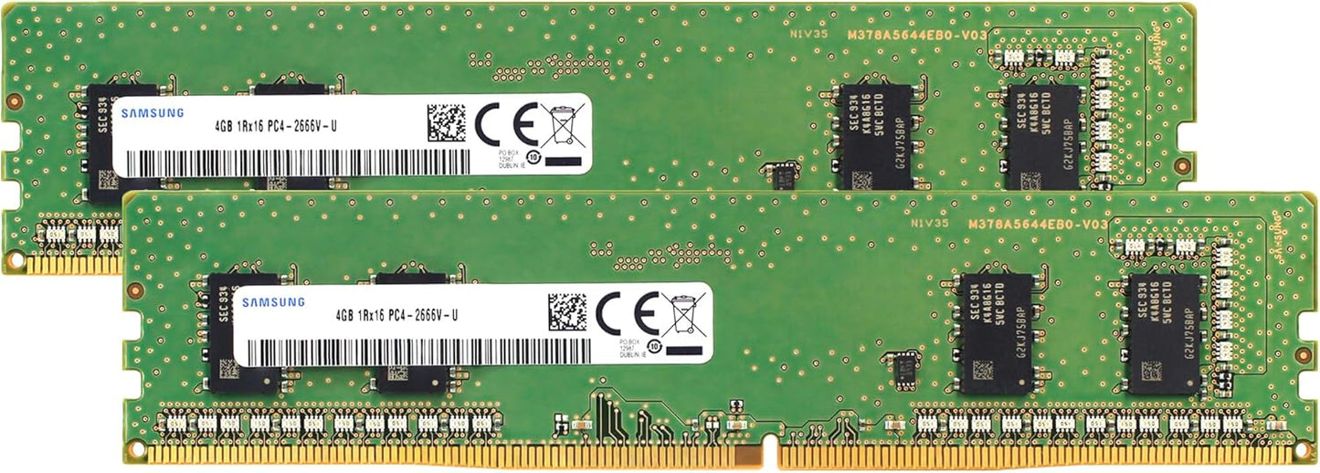 Samsung 8GB DDR4 2666MHz PC4-21300 Memory for Desktop PCs