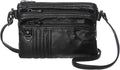 MINICAT Treble Pockets Small Crossbody Purse Cell Phone Purse Wallet