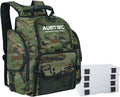 Fishing Tackle Bag Backpack with 4 Tackle Boxes - Large Gear Pack