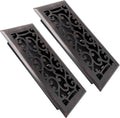 4x10 in Air Floor Vents Register Savannah Design - Heavy Duty Walkable