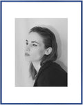 16x20 Aluminum Picture Frame with 11x14 Mat - Elegant Blue