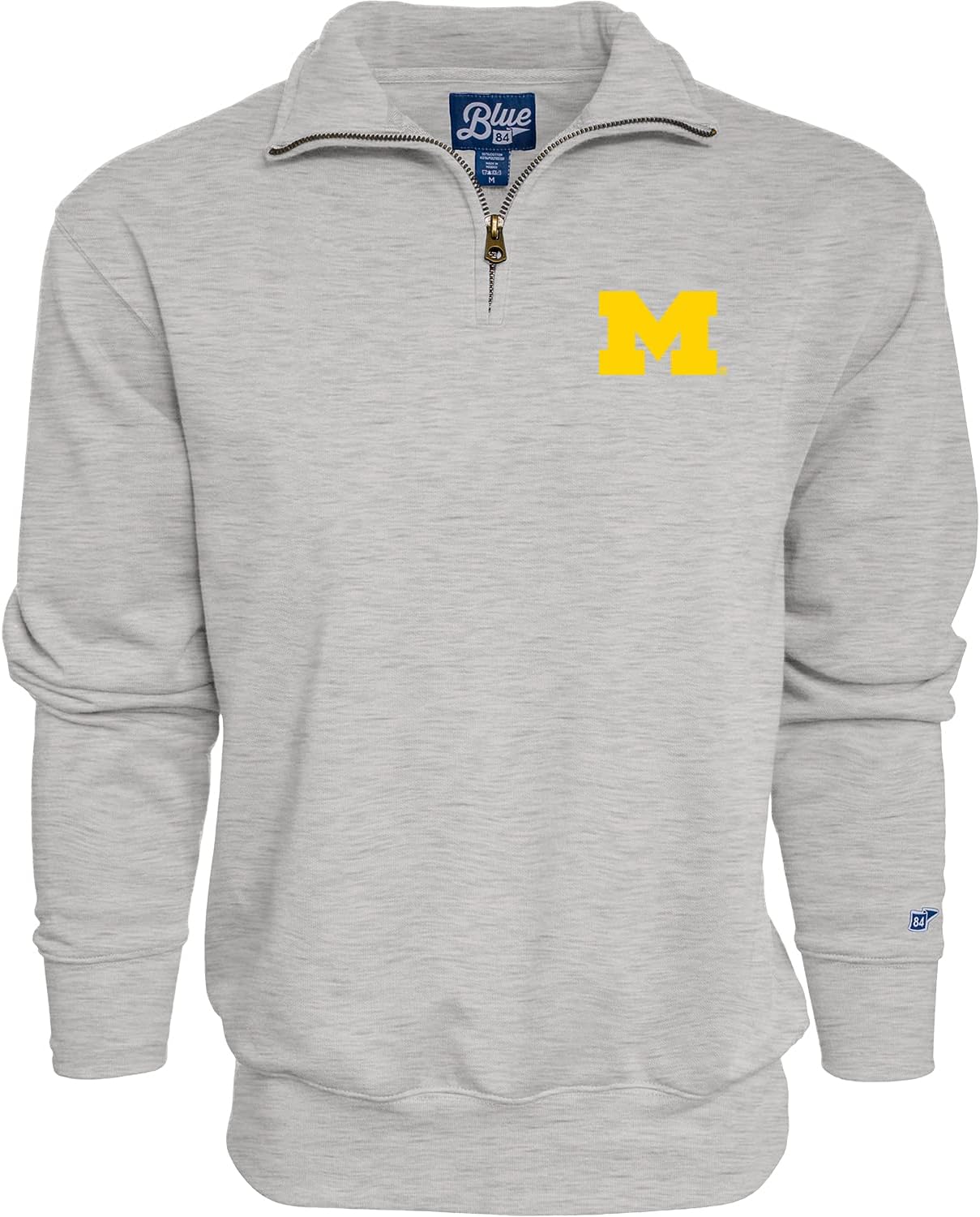 Michigan Wolverines Men's Quarter Zip Sweatshirt for Fans
