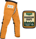 FORESTER Chainsaw Chaps for Men & Women - Professional Leg Protection