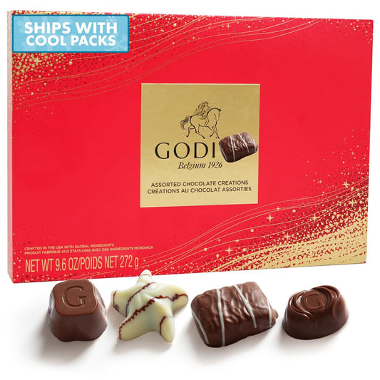 Gourmet Chocolate Gift Box with Premium Belgian Assortment