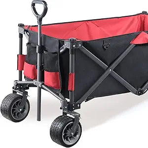 UIDYGGD Extra Large Folding Wagon Cart for All Your Needs