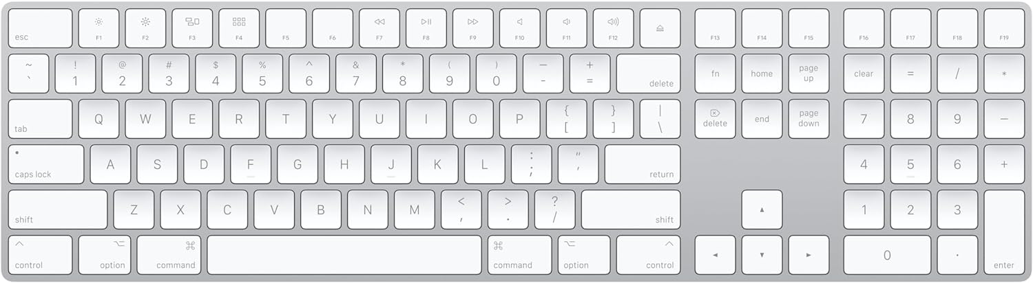 Apple Magic Keyboard: Wireless, Rechargeable Connectivity