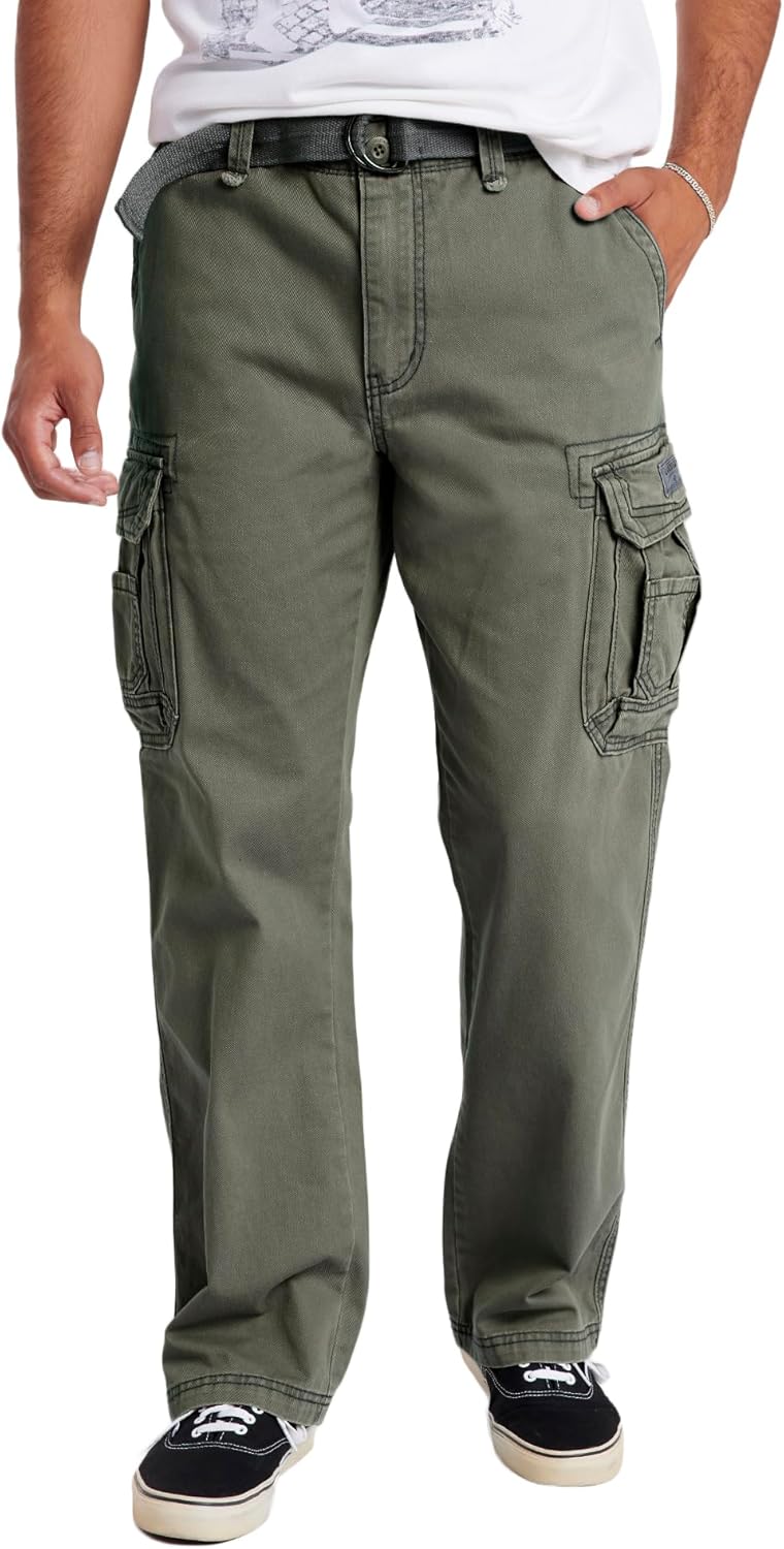 UNIONBAY Men's Survivor IV Relaxed Fit Cargo Pant for Comfort